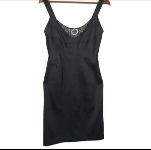 DAVID MEISTER Bodycon Rhinestone Wiggle Dress 6